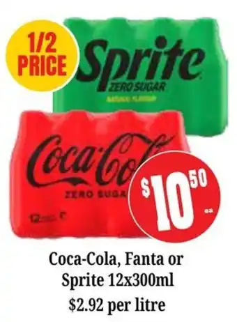 Farmer Jack's Coca-Cola, Fanta or Sprite offer