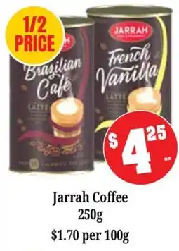 Farmer Jack's Jarrah Coffee offer