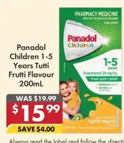 Pharmacy4Less Panadol Children offer