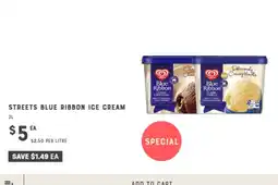 Adelaide's finest Streets Blue Ribbon Ice Cream offer