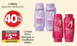 Pharmacy4Less L'Oréal Elvive Shampoo or Conditioner offer