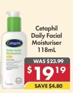 Pharmacy4Less Cetaphil Daily Facial Moisturiser offer