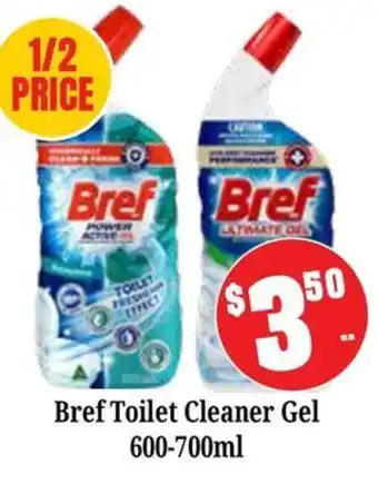 Farmer Jack's Bref Toilet Cleaner Gel offer