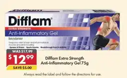 Pharmacy4Less Difflam Extra Strength Anti-Inflammatory Gel offer