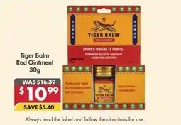 Pharmacy4Less Tiger Balm Red Ointment offer