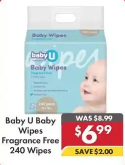 Pharmacy4Less Baby U Baby Wipes offer