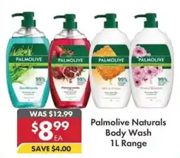 Pharmacy4Less Palmolive Naturals Body Wash offer