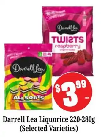 Farmer Jack's Darrell Lea Liquorice offer