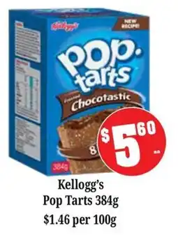 Farmer Jack's Kellogg's Pop Tarts Chocotastic offer