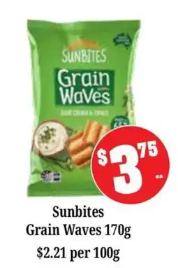 Farmer Jack's Sunbites Grain Waves offer