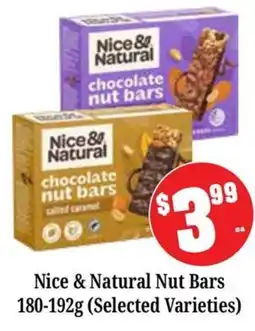 Farmer Jack's Nice & Natural Nut Bars offer