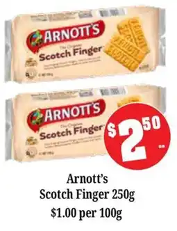 Farmer Jack's Arnott's Scotch Finger offer