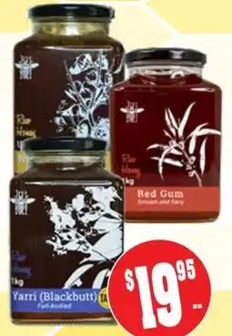 Farmer Jack's Raw Honey Yarri (Blackbutt) offer