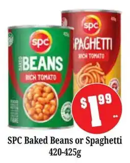 Farmer Jack's SPC Baked Beans or Spaghetti offer