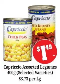 Farmer Jack's Capriccio Assorted Legumes offer