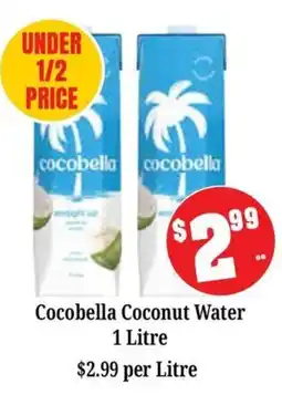 Farmer Jack's Cocobella Coconut Water offer