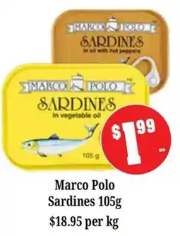 Farmer Jack's Marco Polo Sardines offer