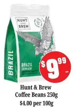 Farmer Jack's Hunt & Brew Coffee Beans offer