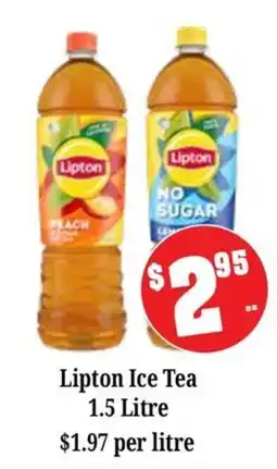 Farmer Jack's Lipton Ice Tea offer