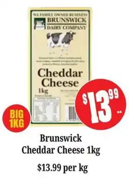 Farmer Jack's Brunswick Cheddar Cheese offer