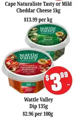 Farmer Jack's Wattle Valley Dip offer