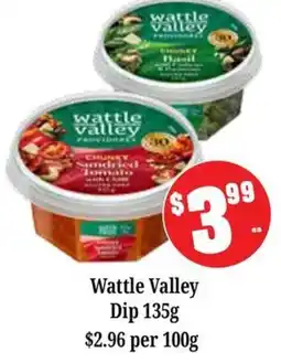 Farmer Jack's Wattle Valley Dip offer