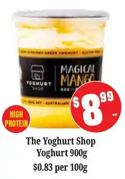 Farmer Jack's The Yoghurt Shop Yoghurt offer