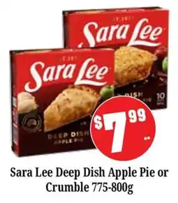 Farmer Jack's Sara Lee Deep Dish Apple Pie offer