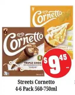 Farmer Jack's Streets Cornetto offer