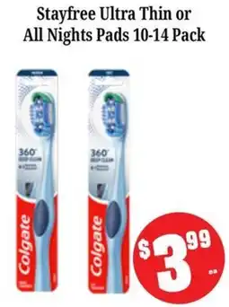 Farmer Jack's Colgate 360 Deep Clean Toothbrush offer
