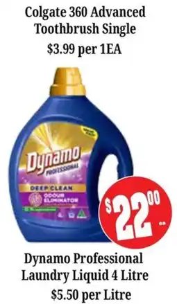 Farmer Jack's Dynamo Professional Laundry Liquid offer