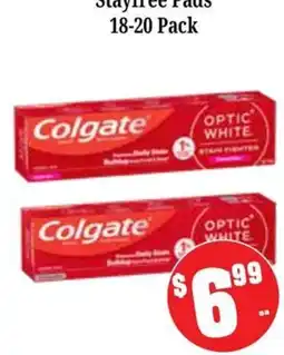 Farmer Jack's Colgate Optic White offer