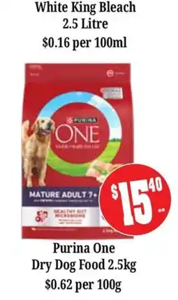 Farmer Jack's Purina One Dry Dog Food offer