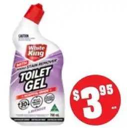 Farmer Jack's White King Toilet Gel offer
