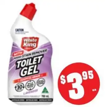 Farmer Jack's White King Toilet Gel offer
