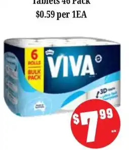 Farmer Jack's Viva toilet paper offer