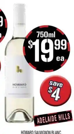 Farmer Jack's Howard Sauvignon Blanc offer