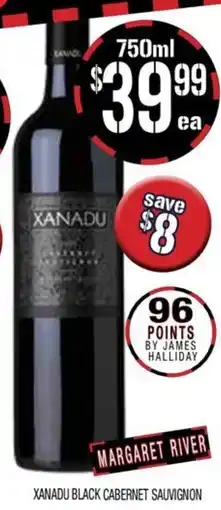 Farmer Jack's Xanadu Black Cabernet Sauvignon offer