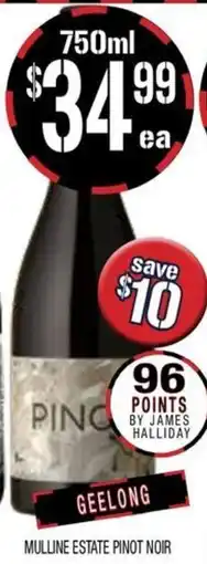 Farmer Jack's Mulline Estate Pinot Noir offer