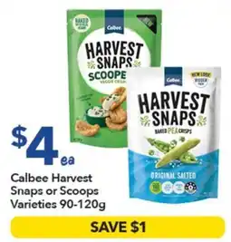 Ritchies Calbee Harvest Snaps or Scoops Varieties offer
