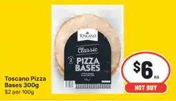 IGA Toscano Pizza Bases offer