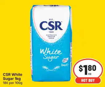 IGA CSR White Sugar offer