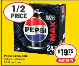 IGA Pepsi Max offer