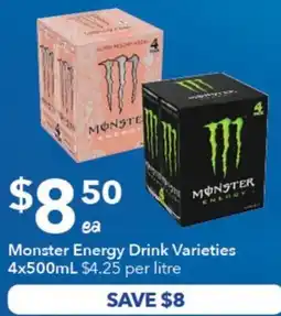 Ritchies Monster Energy Drink Varieties offer