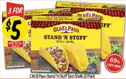NQR Old El Paso Stand 'N Stuff Taco Shells offer