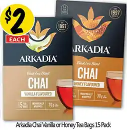 NQR Arkadia Chai offer
