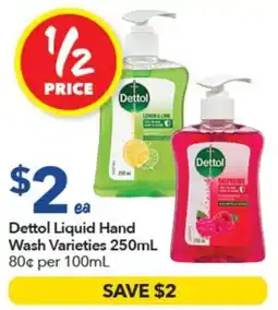 Ritchies Dettol Liquid Hand Wash Varieties offer