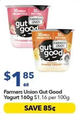 Ritchies Farmers Union Gut Good Yogurt offer