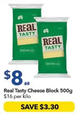 Ritchies Real Tasty Cheese Block offer