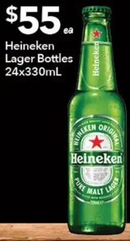 Ritchies Heineken Lager Bottles offer
